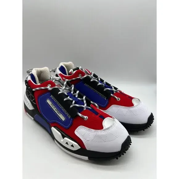 Polo Ralph Lauren PS200 SK HTL Men's Red Blue White Shoes Size 14 NEW Athletic Shoes